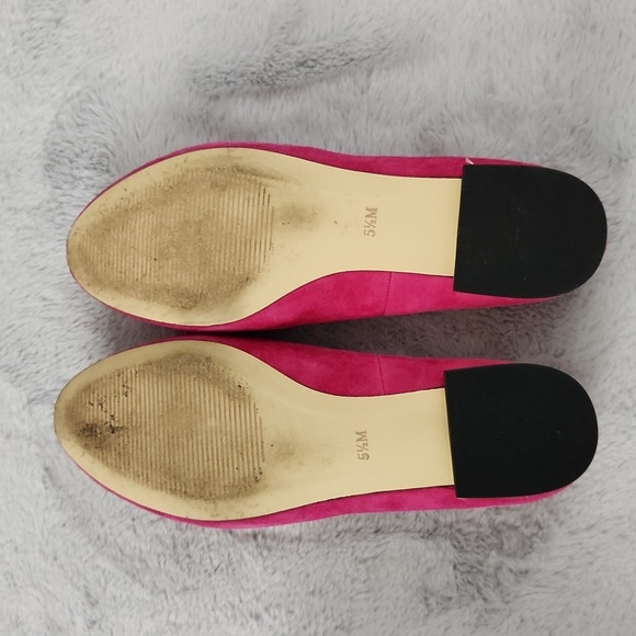 TALBOTS pink loafers size 5 1/2 - Picture 9 of 13
